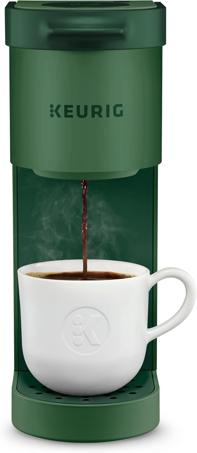Single Serve K-Cup Pod Coffee Maker, 6 to 12oz Brew size, with Cord Storage, Perfect for Small Spaces