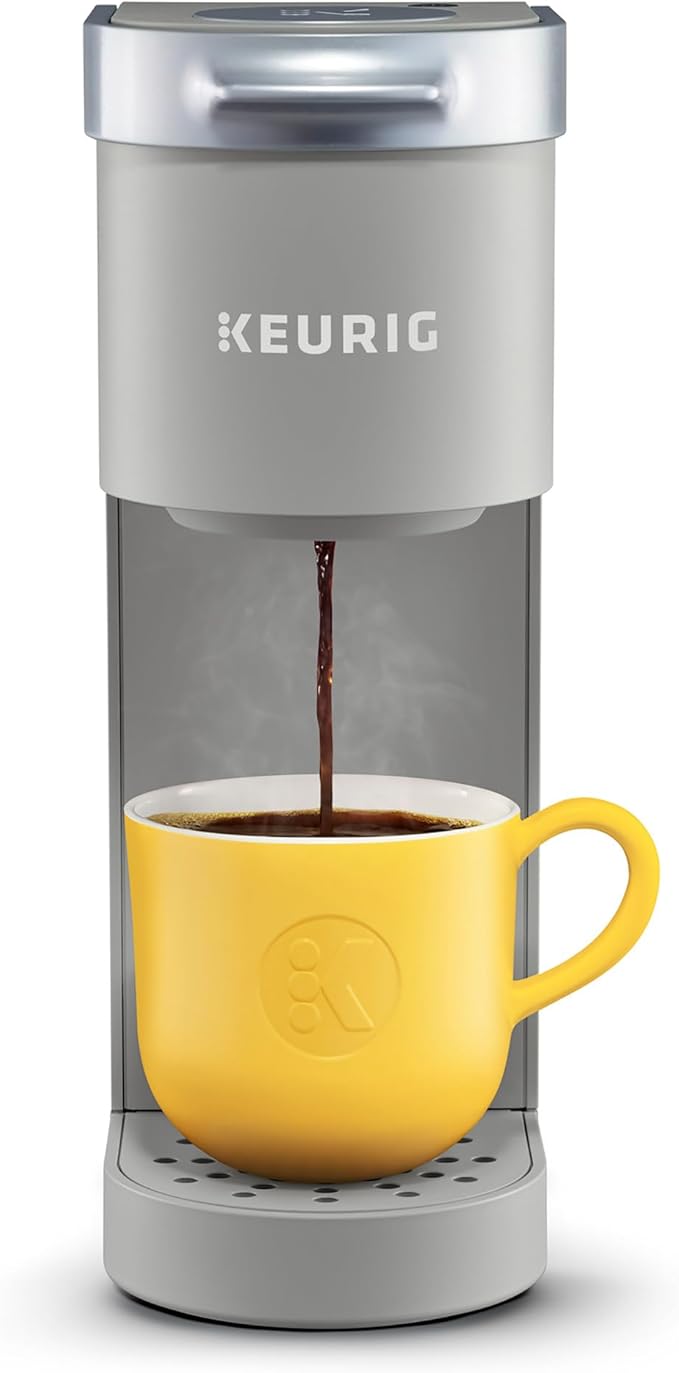 Single Serve K-Cup Pod Coffee Maker, 6 to 12oz Brew size, with Cord Storage, Perfect for Small Spaces
