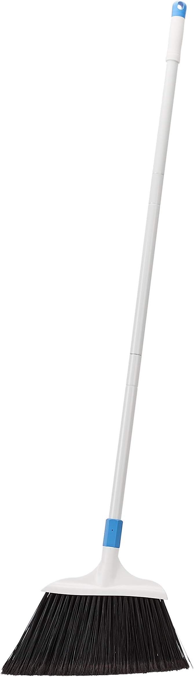 Heavy-Duty Broom, Blue and White