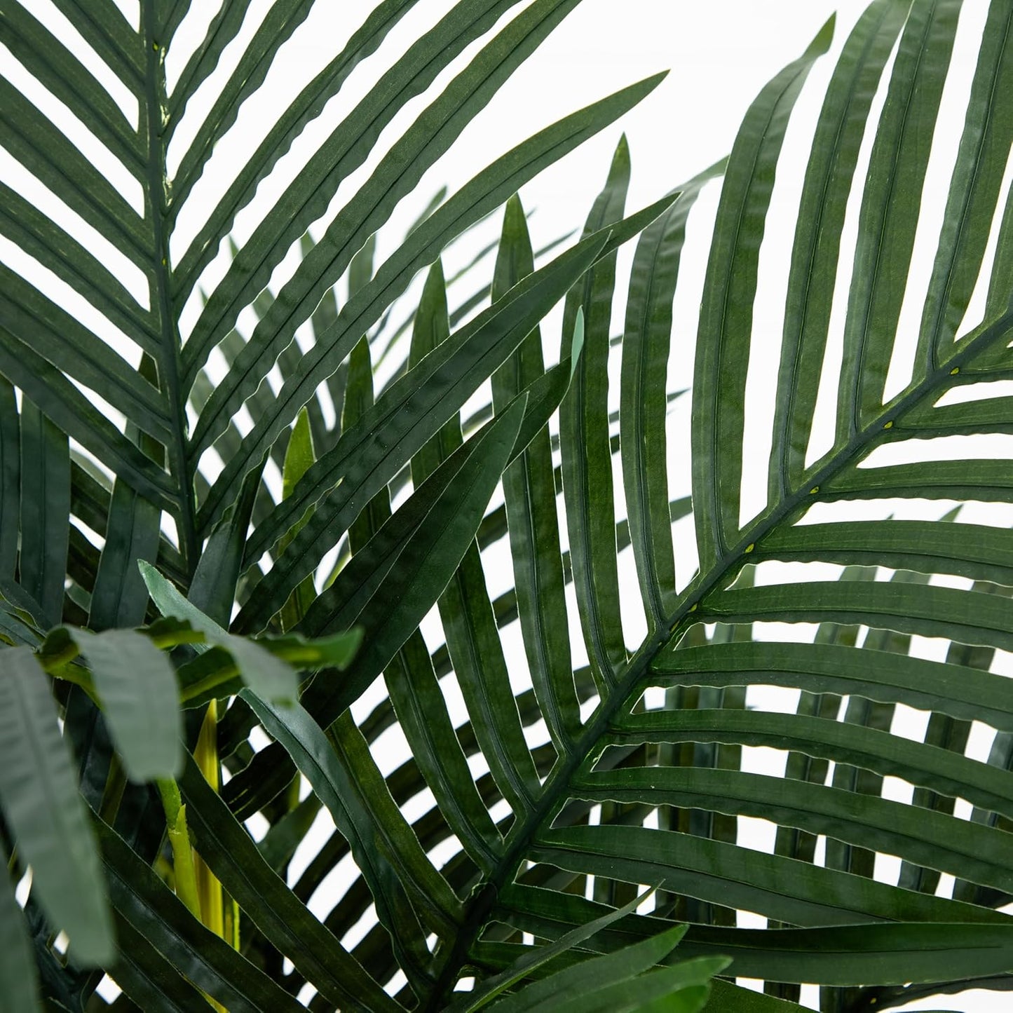 Nearly Natural 4ft Golden Cane Palm Artificial Tree