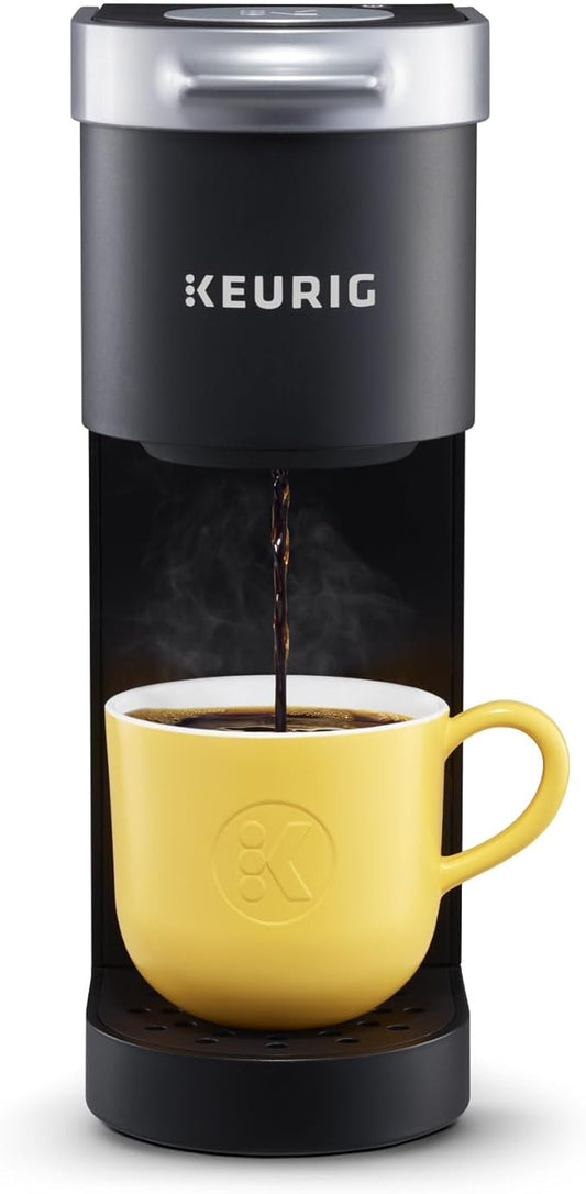 Single Serve K-Cup Pod Coffee Maker, 6 to 12oz Brew size, with Cord Storage, Perfect for Small Spaces