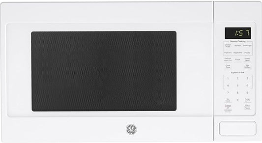 Microwave Oven, 1,150-watt Capacity, 1.6 Cubic Ft, 8 Auto Cooking Settings, Kitchen Essentials for The Countertop, Dorm Room or Apartment, White, Old Cu