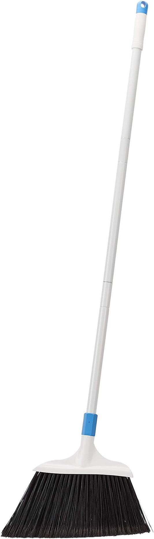 Heavy-Duty Broom, Blue and White