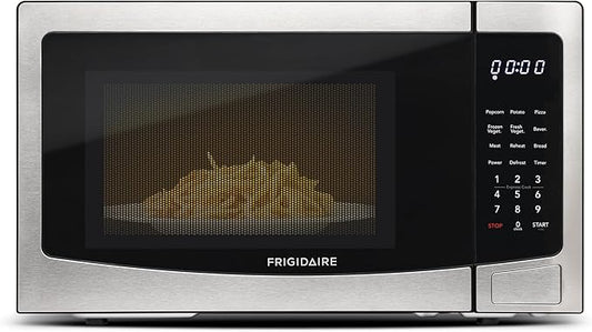 Stainless Steel Microwave Oven, Multi Function, Programmable, 1.1 Cu Ft 1000-Watt